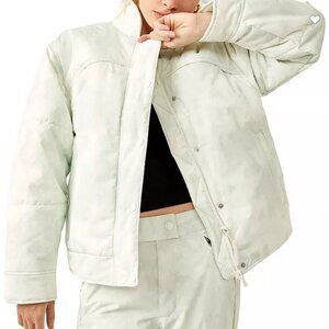 Free People FP movement Bunny Slope Puffer JACKET in Mountain Mist Sage NWT